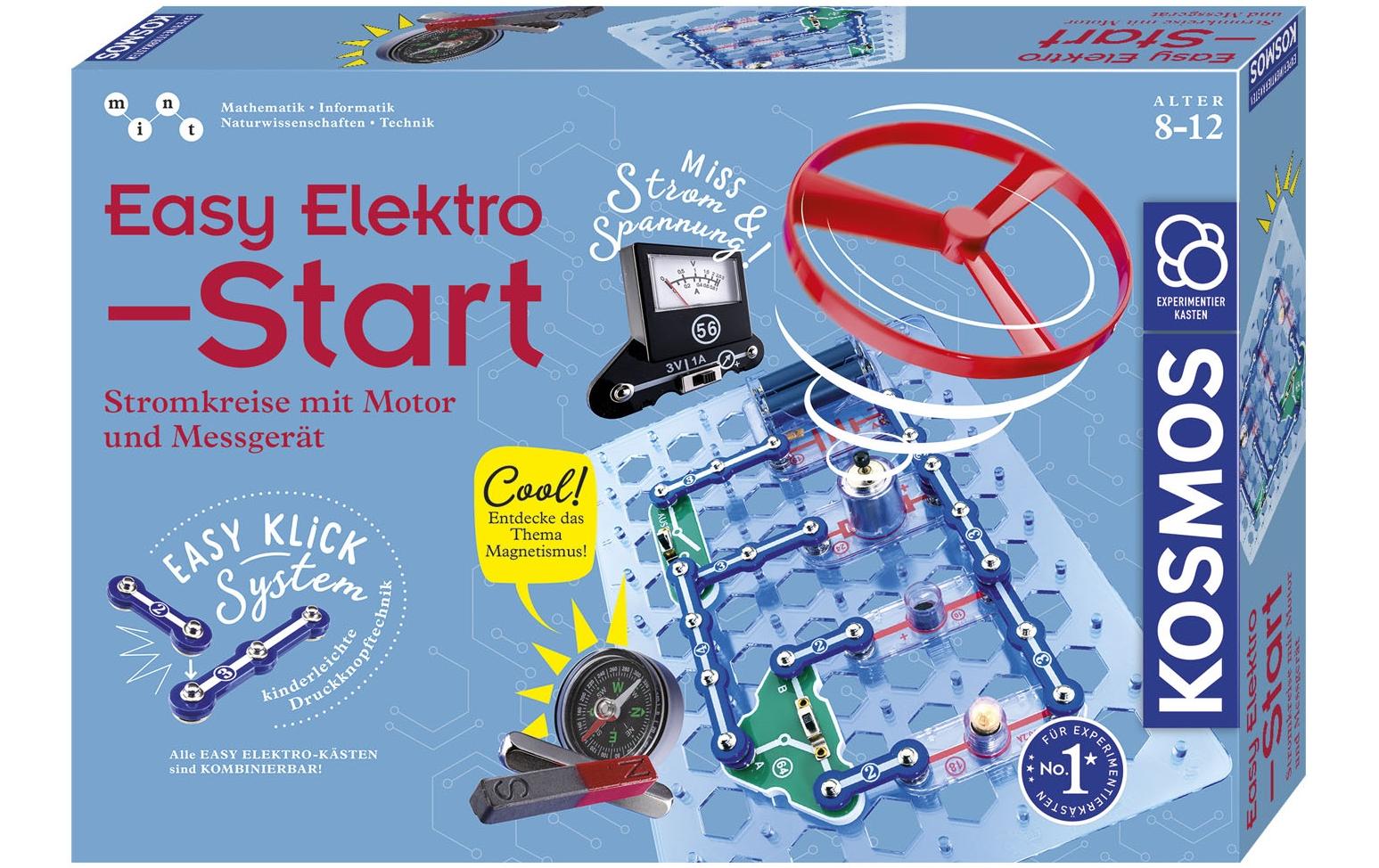 Kosmos Experimentier-Bausatz – Easy Elektro - Start, Elektronik, ab 8 Jahren