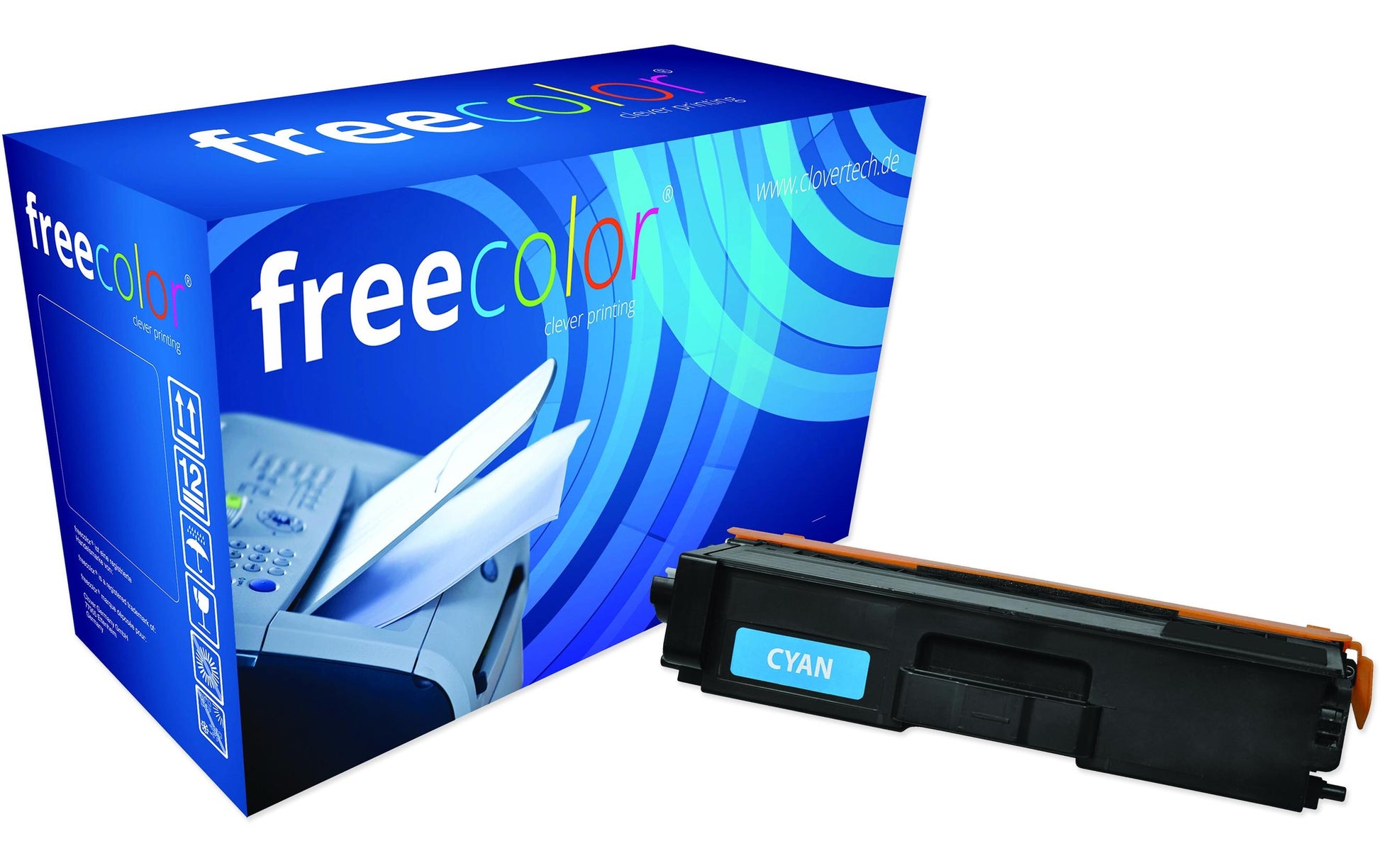 Freecolor TN321 (TN321C) Cyan Toner – Kompatibel – 1'500 Seiten – für Brother
