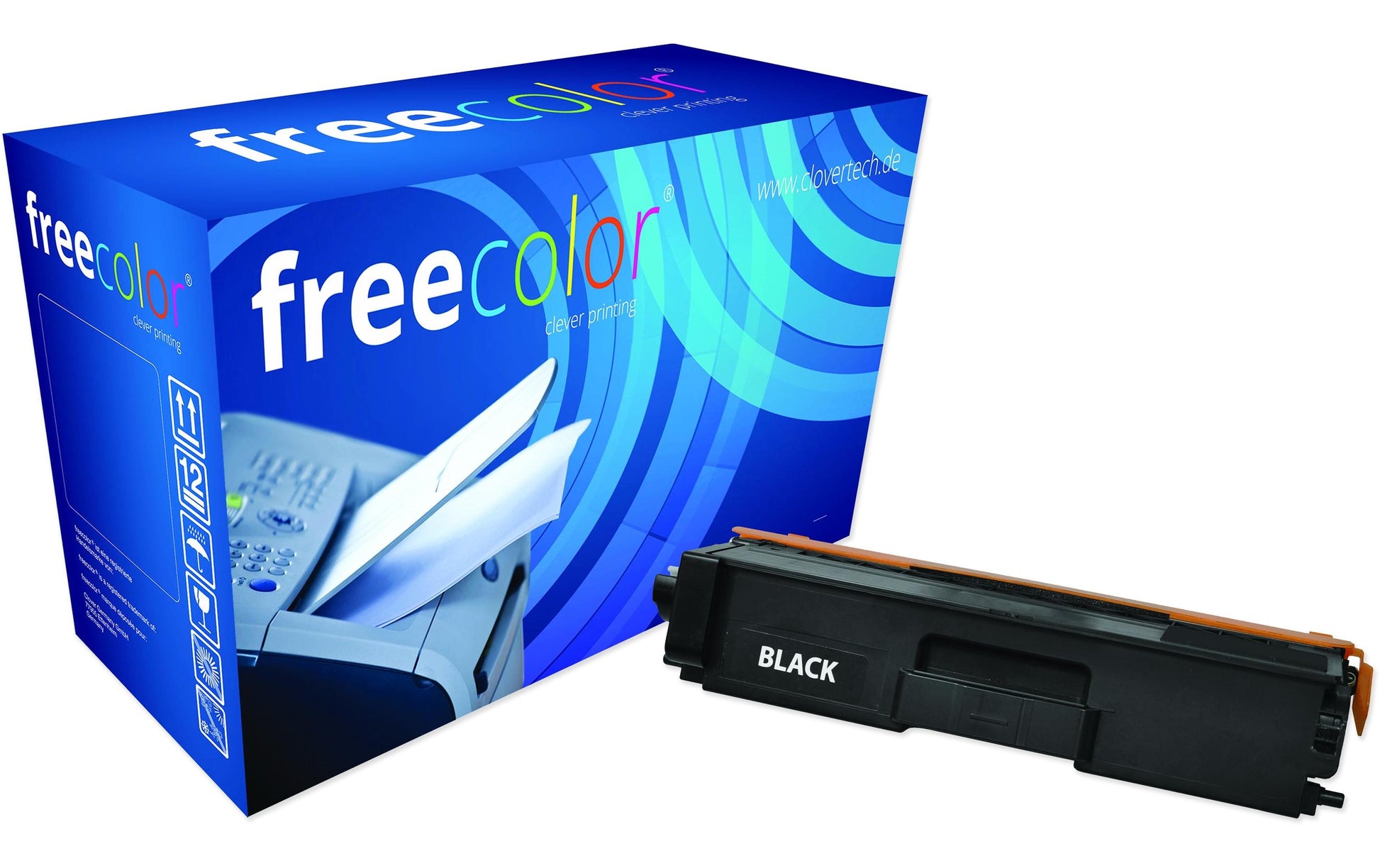 Freecolor TN321 (TN321BK) Schwarz Toner – Kompatibel – 2'500 Seiten – für Brother MFC-L 8650 CDW und andere