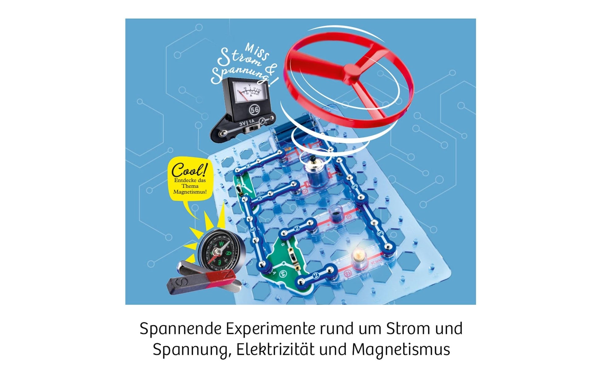 Kosmos Experimentier-Bausatz – Easy Elektro - Start, Elektronik, ab 8 Jahren