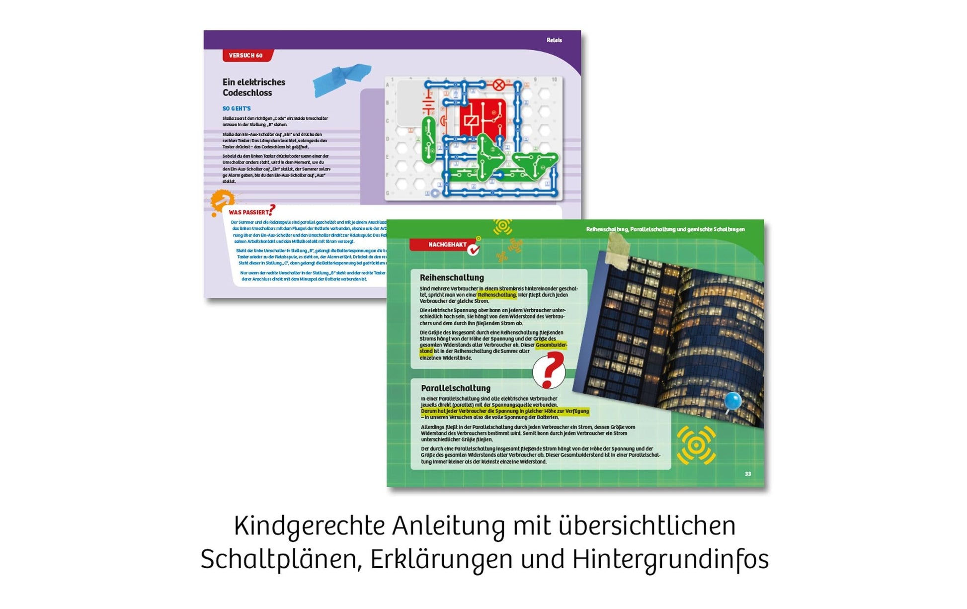 Kosmos Experimentier-Bausatz – Easy Elektro - Start, Elektronik, ab 8 Jahren