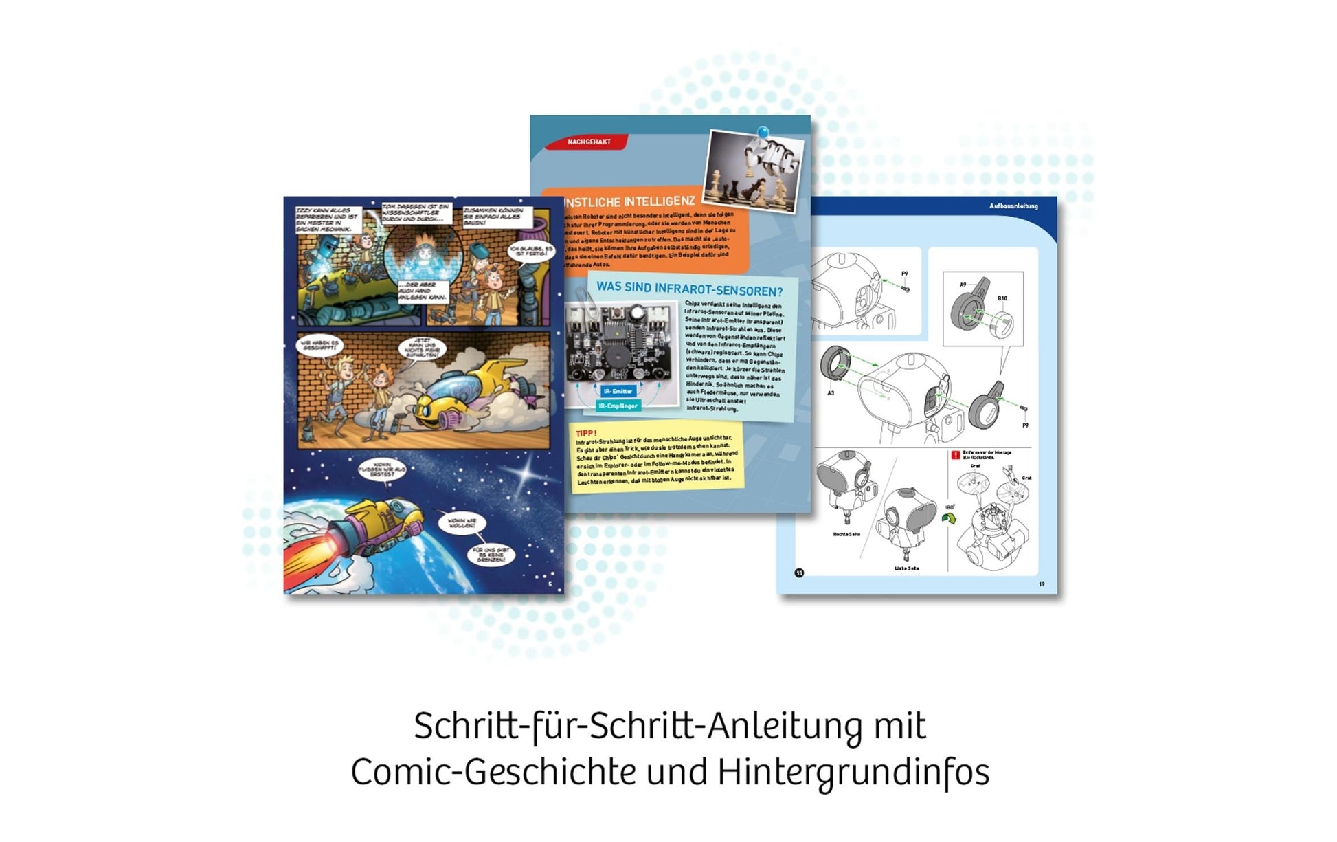 Kosmos Roboterhund – Chipz – Intelligenter Roboter, 8–14 Jahre, Deutsch