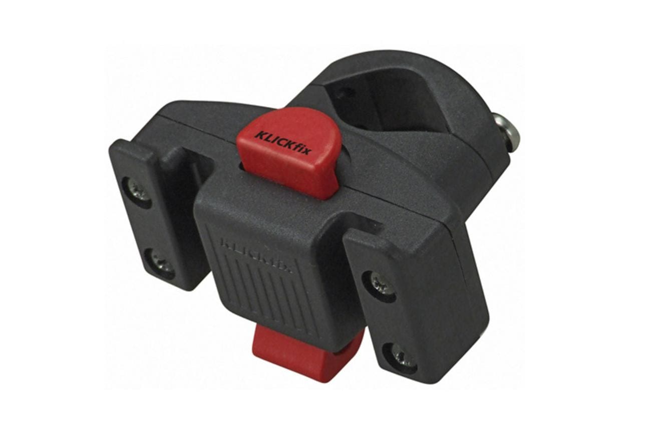 KLICKfix Lenkeradapter Caddy – für Lenker Ø 36 mm – bis 7 kg – schwarz – Polyamid