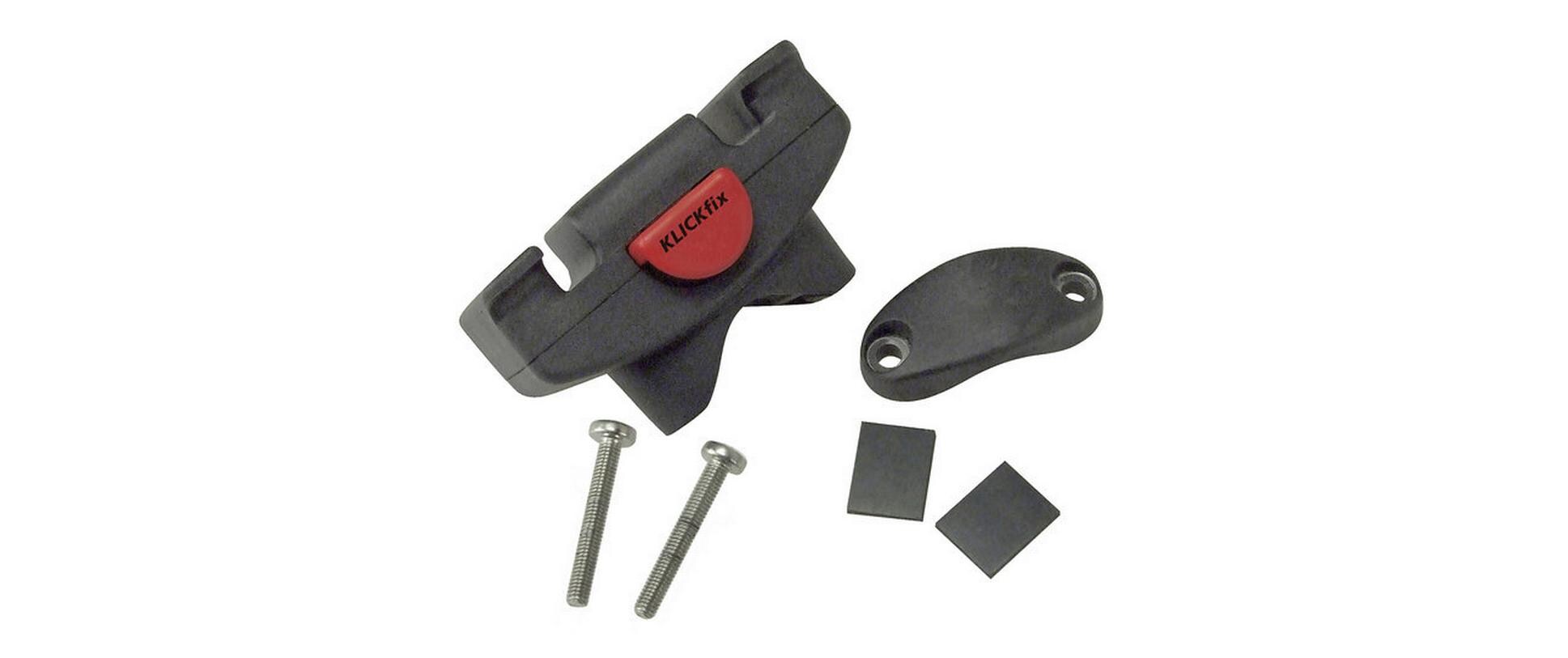 KLICKfix Lenkeradapter Caddy – für Lenker Ø 36 mm – bis 7 kg – schwarz – Polyamid