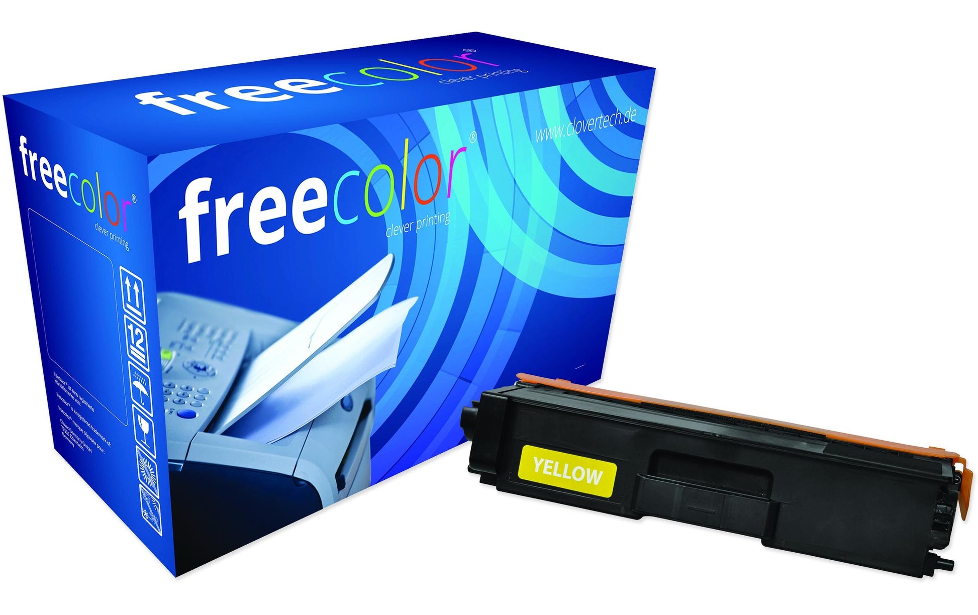 Freecolor Toner TN326Y – Gelb, 3500 Seiten – für Brother DCP-L8400CDN/DCP-L8450CDW/HL-L8250CDN u. a.