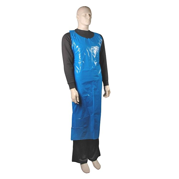 Weitawear Schürze – LDPE, 76×140 cm, Blau, 50 Stück