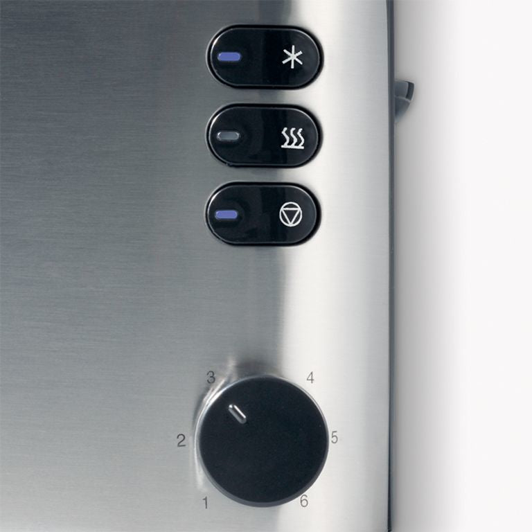 Severin Toaster AT 2515 – 2 Scheiben, 1000 W, elektronische Bräunungskontrolle – Edelstahl