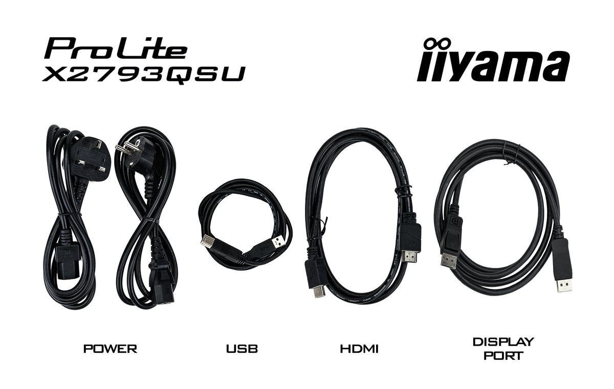 iiyama X2793QSU-B1 – 27", 2560 × 1440 (WQHD), IPS