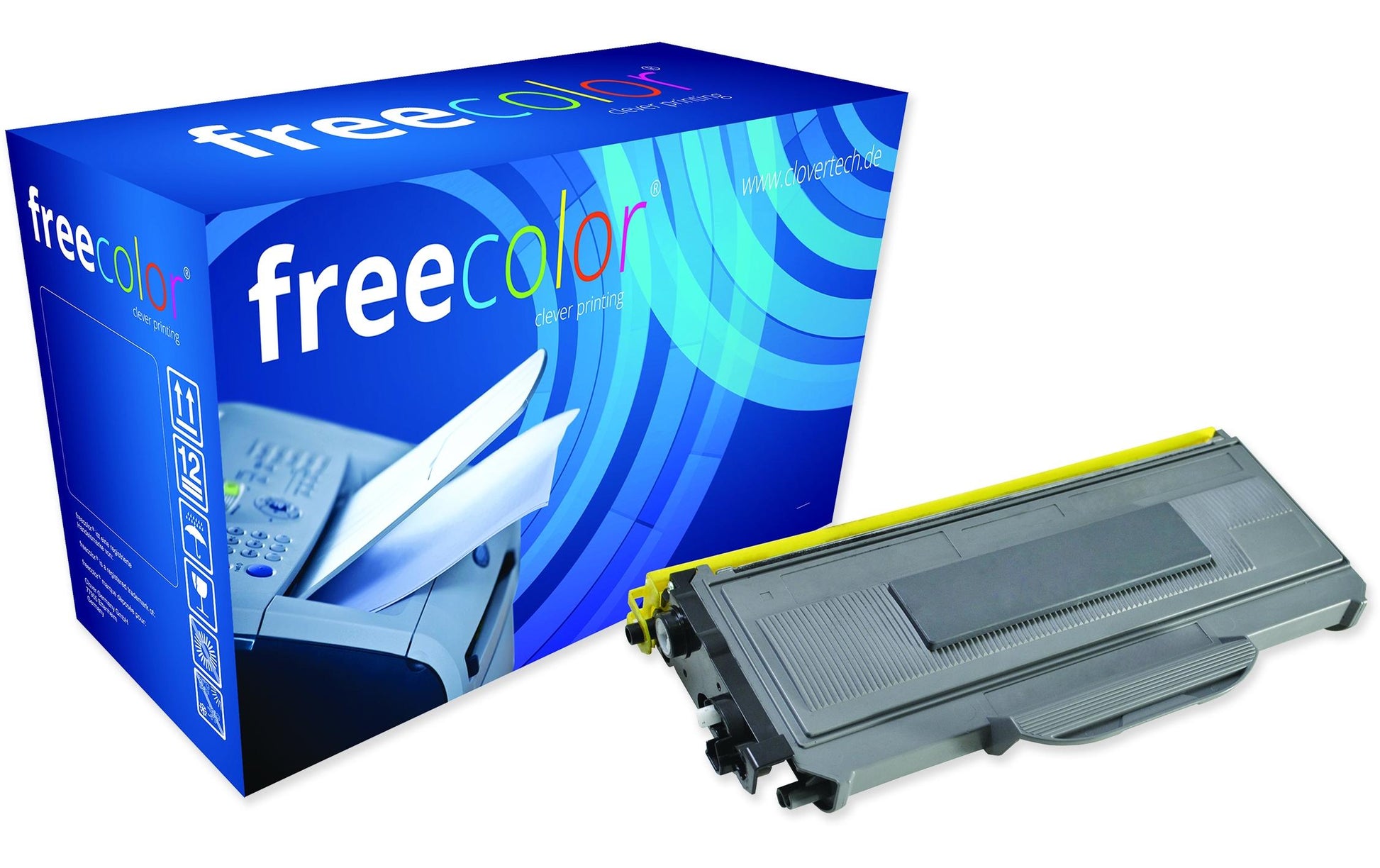 Freecolor TN-2120 Schwarz Toner – Kompatibel – 2'600 Seiten – für Brother MFC-7320/MFC-7440 N/MFC-7840 W u. a.