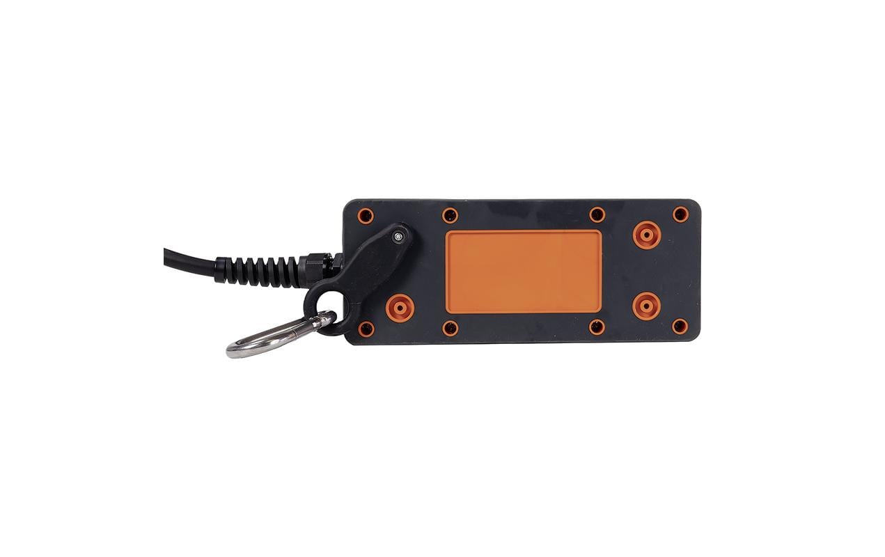 Steffen IP55 Professional Steckdosenleiste – 3×T15, ohne Schalter, 3 m, Klappdeckel, IP55 – schwarz