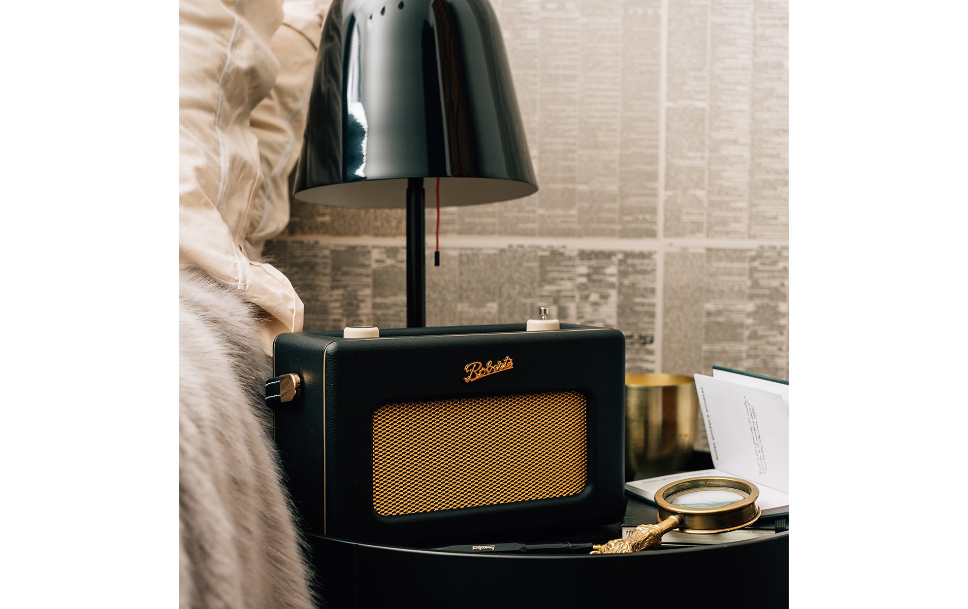 Roberts Radio Roberts Revival iStream 3L – DAB-/Internetradio – DAB+, UKW, Internetradio, Bluetooth – Schwarz