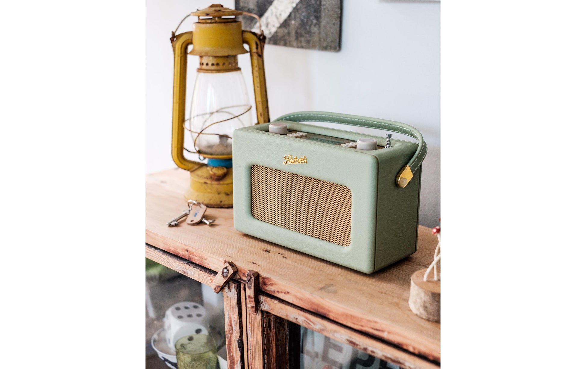 Roberts Radio Roberts Revival iStream 3L – DAB-/Internetradio – Portabel – DAB+, Internetradio, Bluetooth – Hellblau
