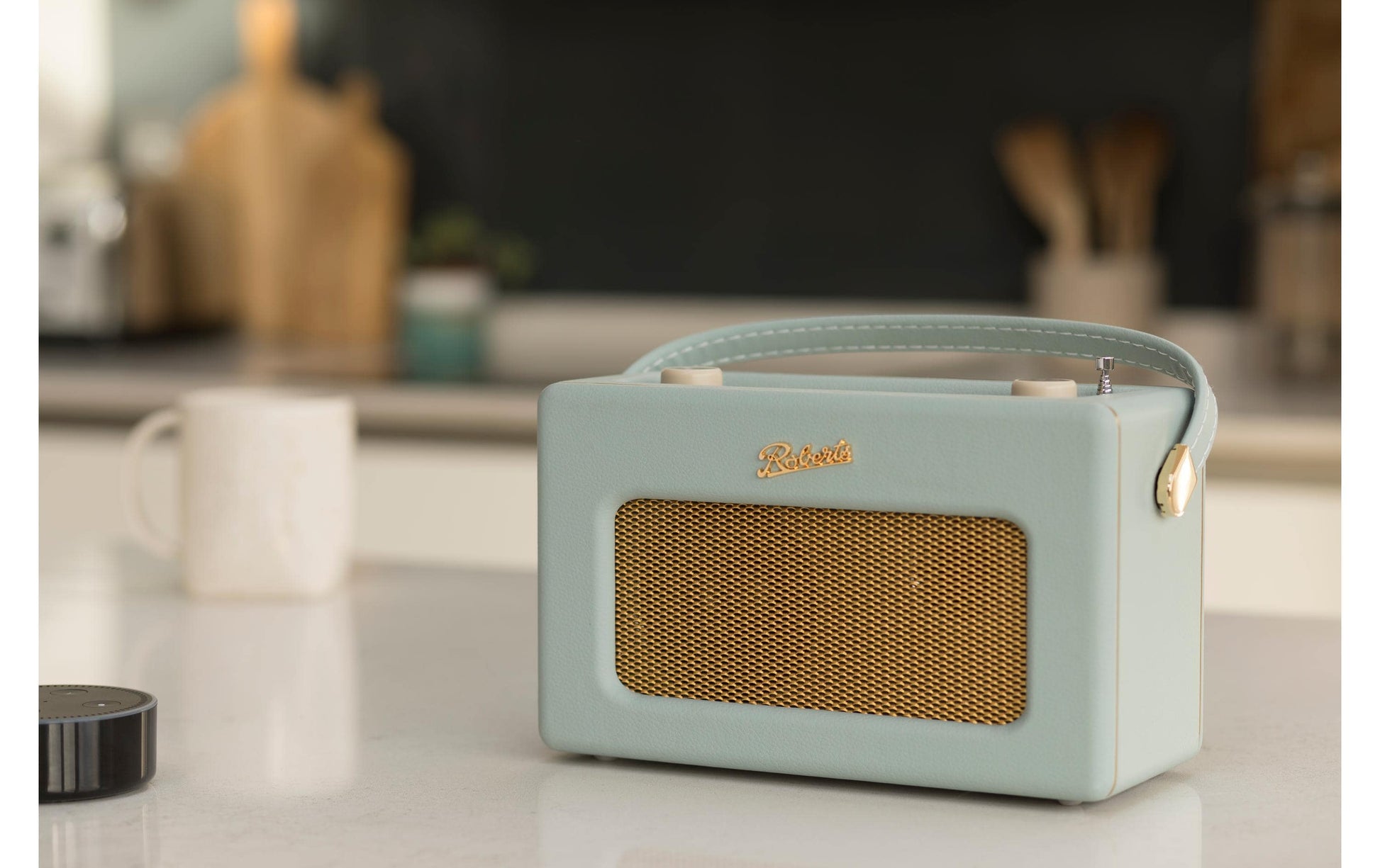 Roberts Radio Roberts Revival iStream 3L – DAB-/Internetradio – Portabel – DAB+, Internetradio, Bluetooth – Hellblau