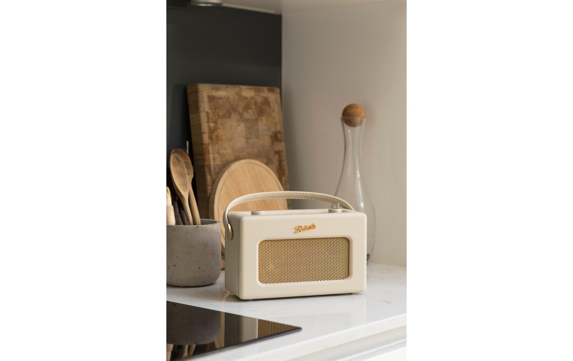 Roberts Radio Roberts Revival iStream 3L – DAB-/Internetradio – Portabel – DAB+, UKW, Bluetooth – Beige