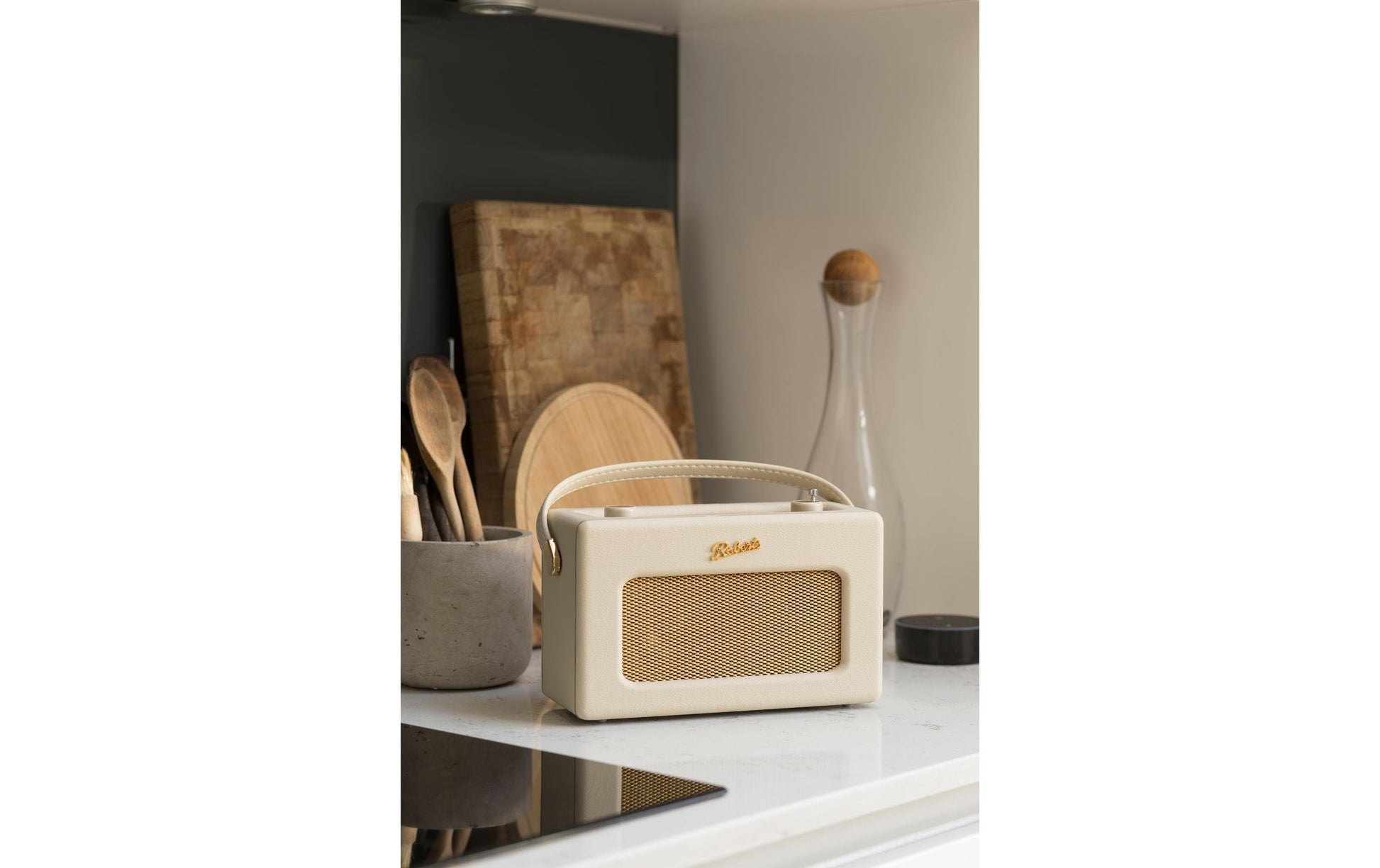 Roberts Radio Roberts Revival iStream 3L – DAB-/Internetradio – Portabel – DAB+, UKW, Bluetooth – Beige