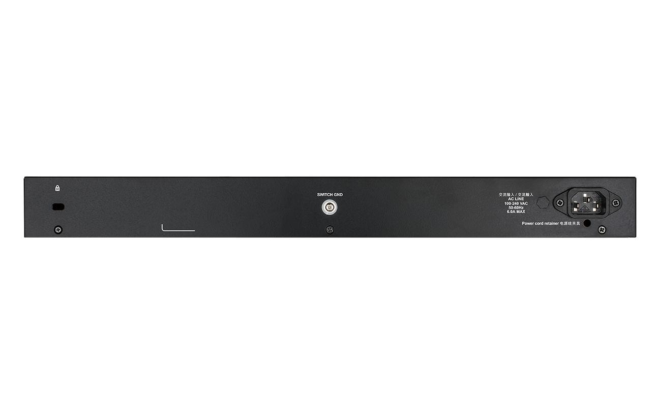 D-Link DGS-1250-28XMP – Managed L3 Switch – 24× 1G, 4× SFP+, PoE+, PoE-Budget 370 W, 19", 1U