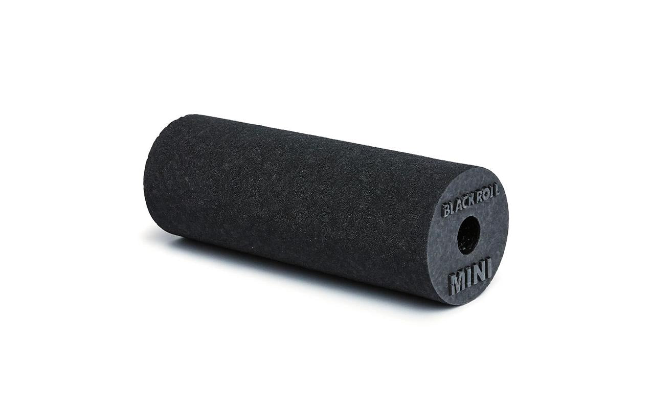 Blackroll Faszienrolle Mini – Mittel, 15 × 5,3 cm – Schwarz – 1 Stk