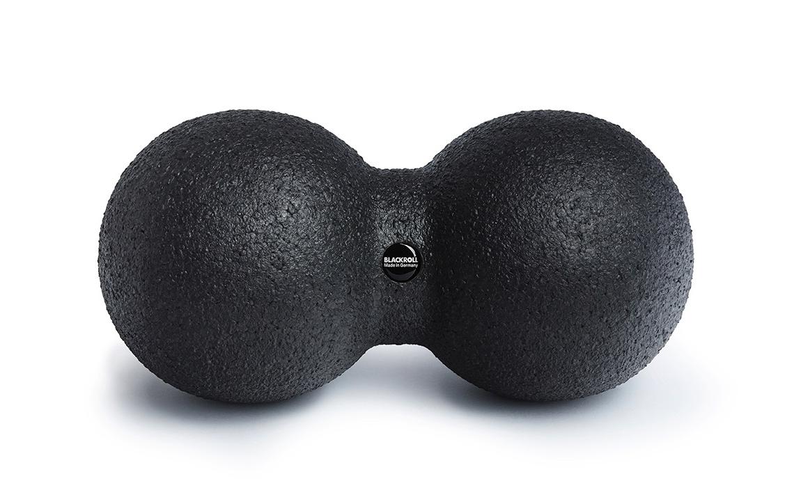 Blackroll Massageball Duoball 12 – 12 cm, 1 Stk – schwarz