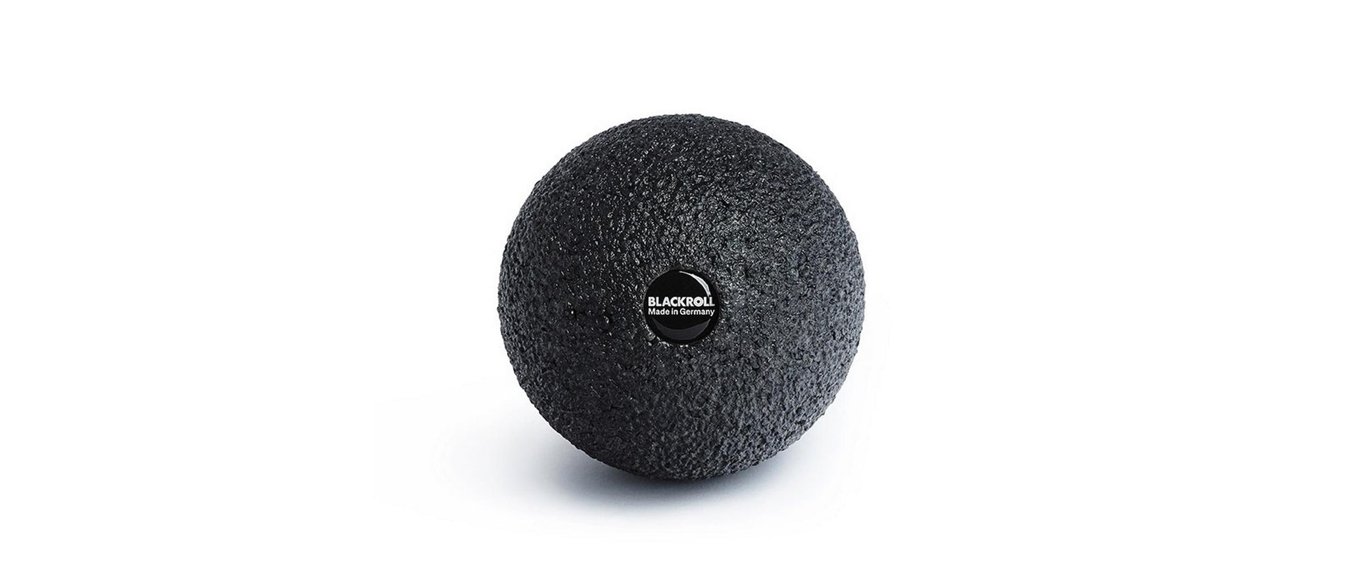 Blackroll Massageball 08 – Hart – 8 cm, 1 Stk – schwarz