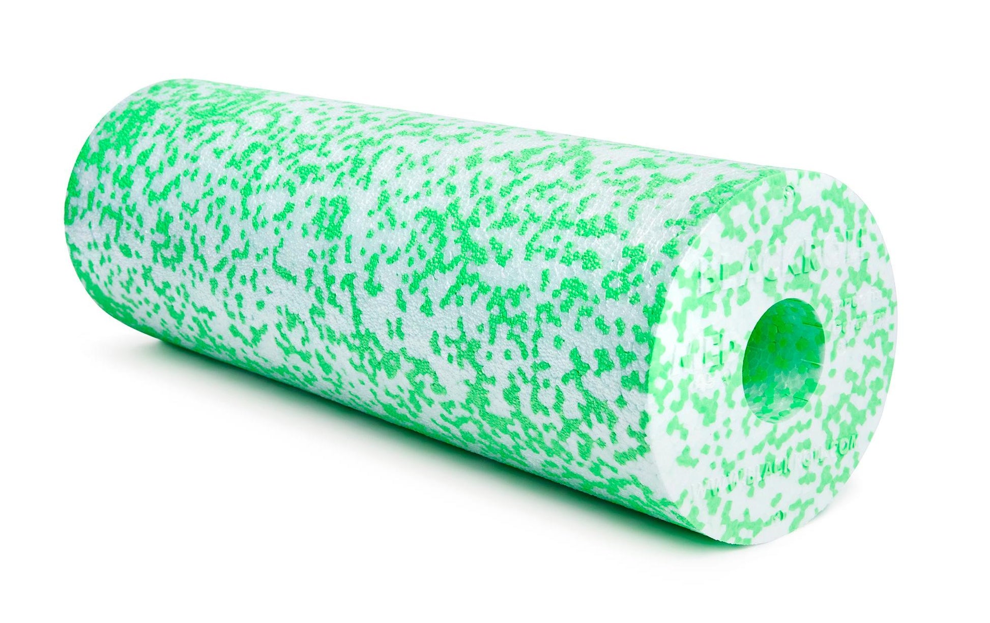 Blackroll Med 45 – Massagerolle, mittel, 45×Ø15 cm, Hellgrün/Weiss