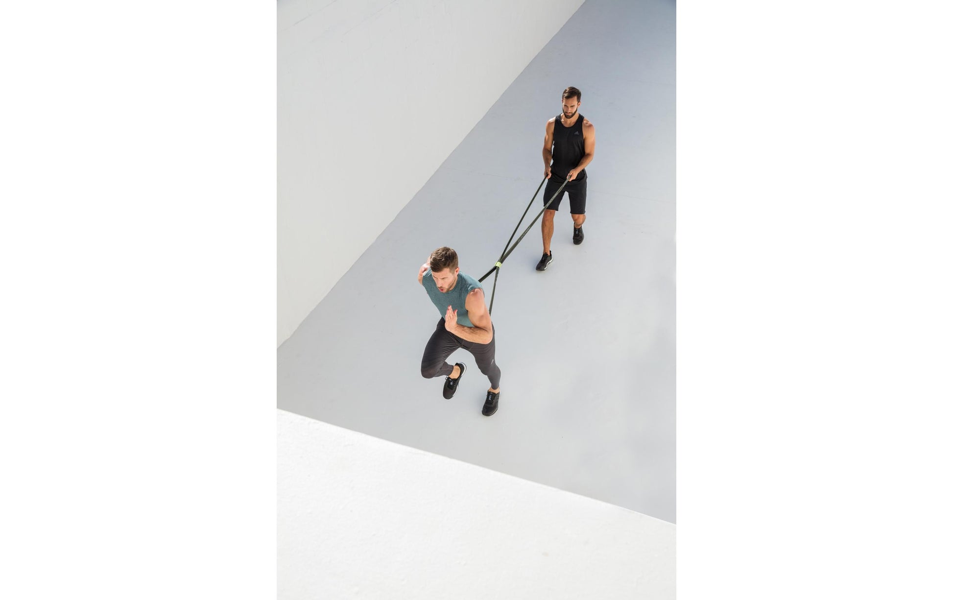 Blackroll Fitnessband – sehr starker Widerstand – 190 cm × 6 cm – schwarz, Naturkautschuk/Polyester