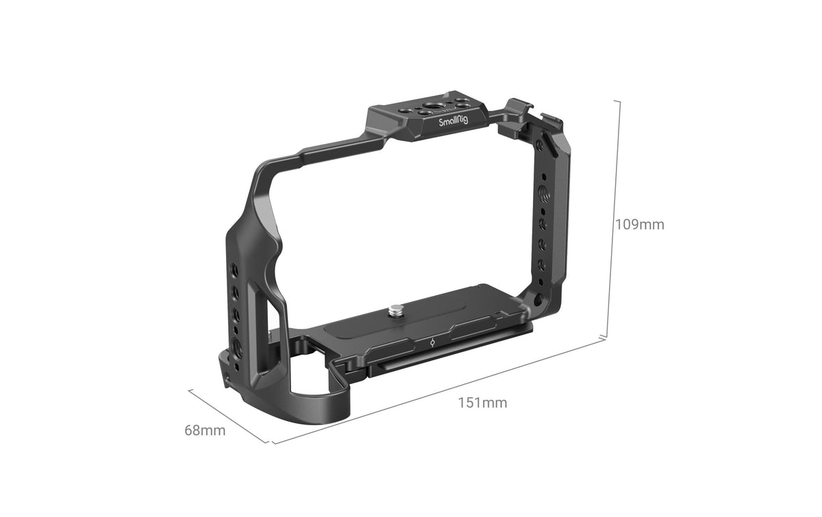 SmallRig 3934B Cage – Aluminium, 151 × 68 × 109 mm, 165 g – für Fujifilm X-H2, X-H2S – Schwarz