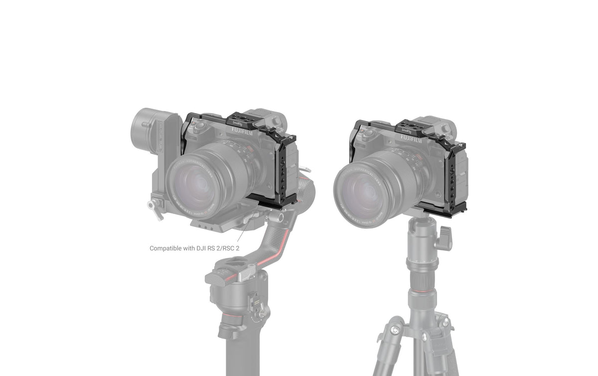 SmallRig 3934B Cage – Aluminium, 151 × 68 × 109 mm, 165 g – für Fujifilm X-H2, X-H2S – Schwarz