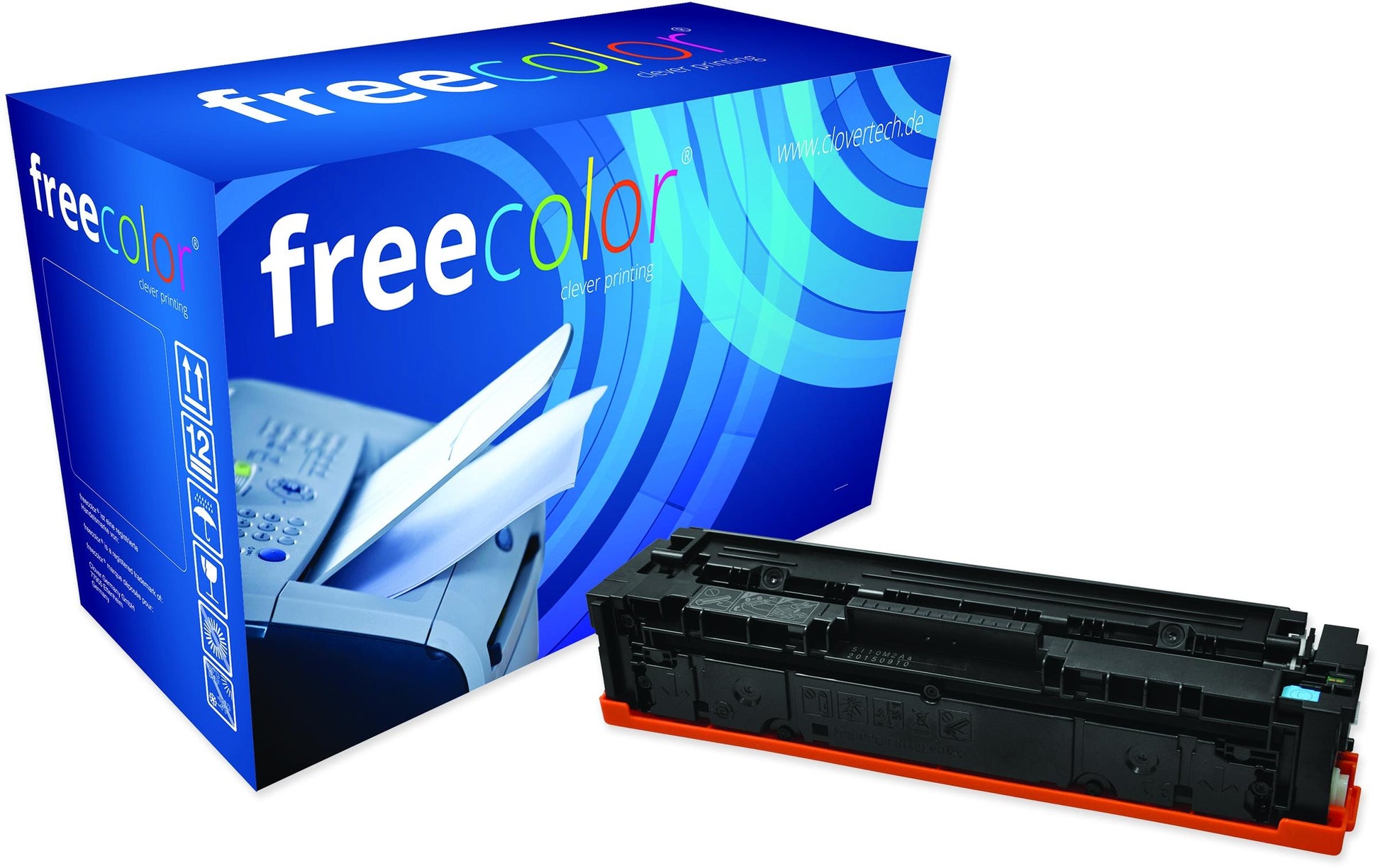 Freecolor CF401X Cyan Toner – Kompatibel XL – 2'300 Seiten – für HP Color LaserJet Pro M252/M274/M277