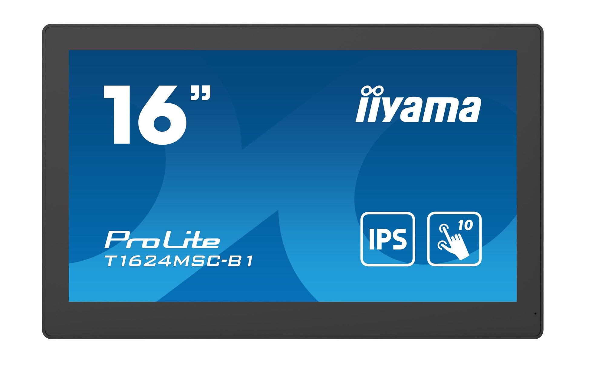 iiyama T1624MSC-B1 – Touch-Monitor 15,6" – 1920 × 1080 (Full HD), IPS, PCAP 10-Punkt, HDMI/USB