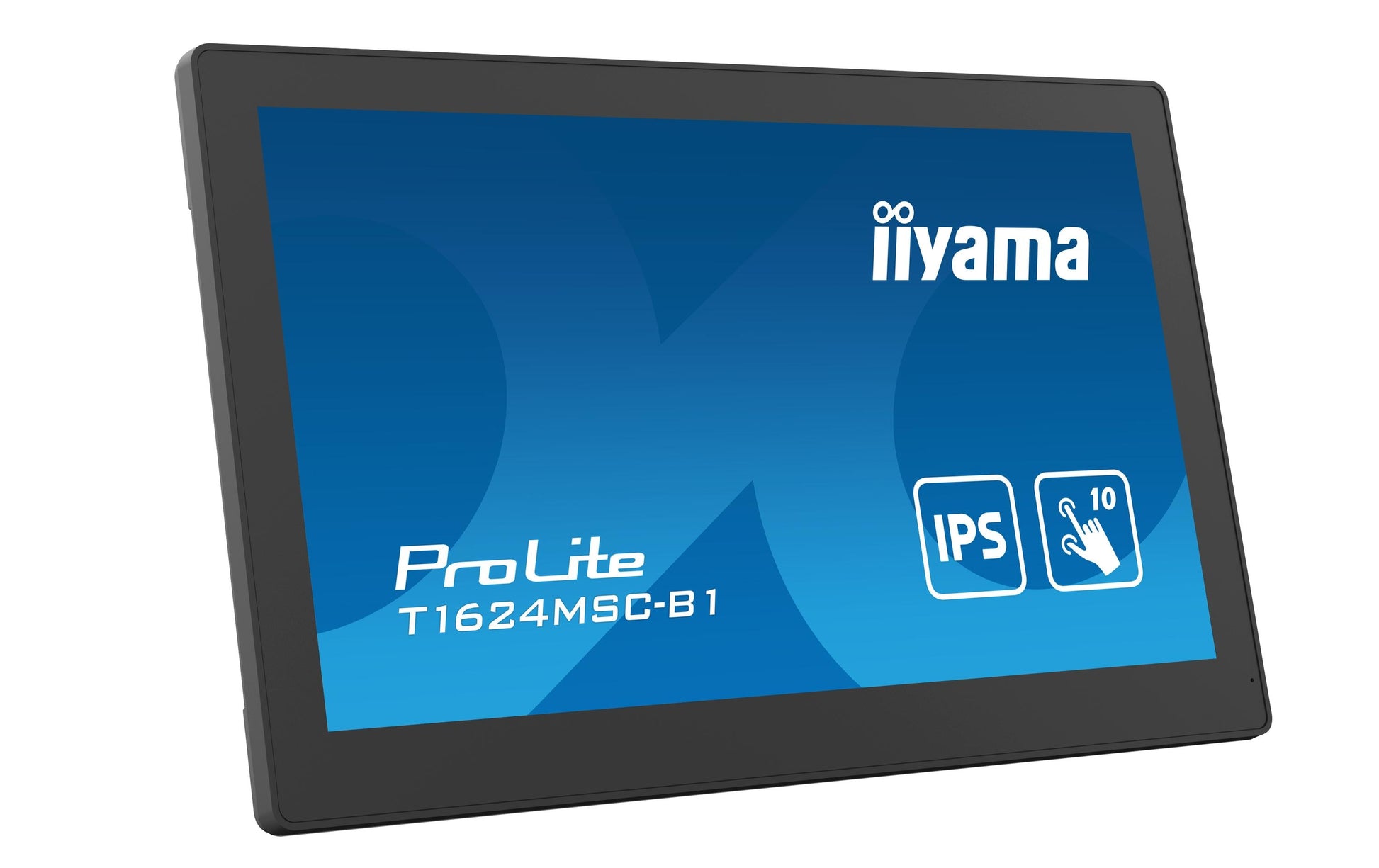 iiyama T1624MSC-B1 – Touch-Monitor 15,6" – 1920 × 1080 (Full HD), IPS, PCAP 10-Punkt, HDMI/USB