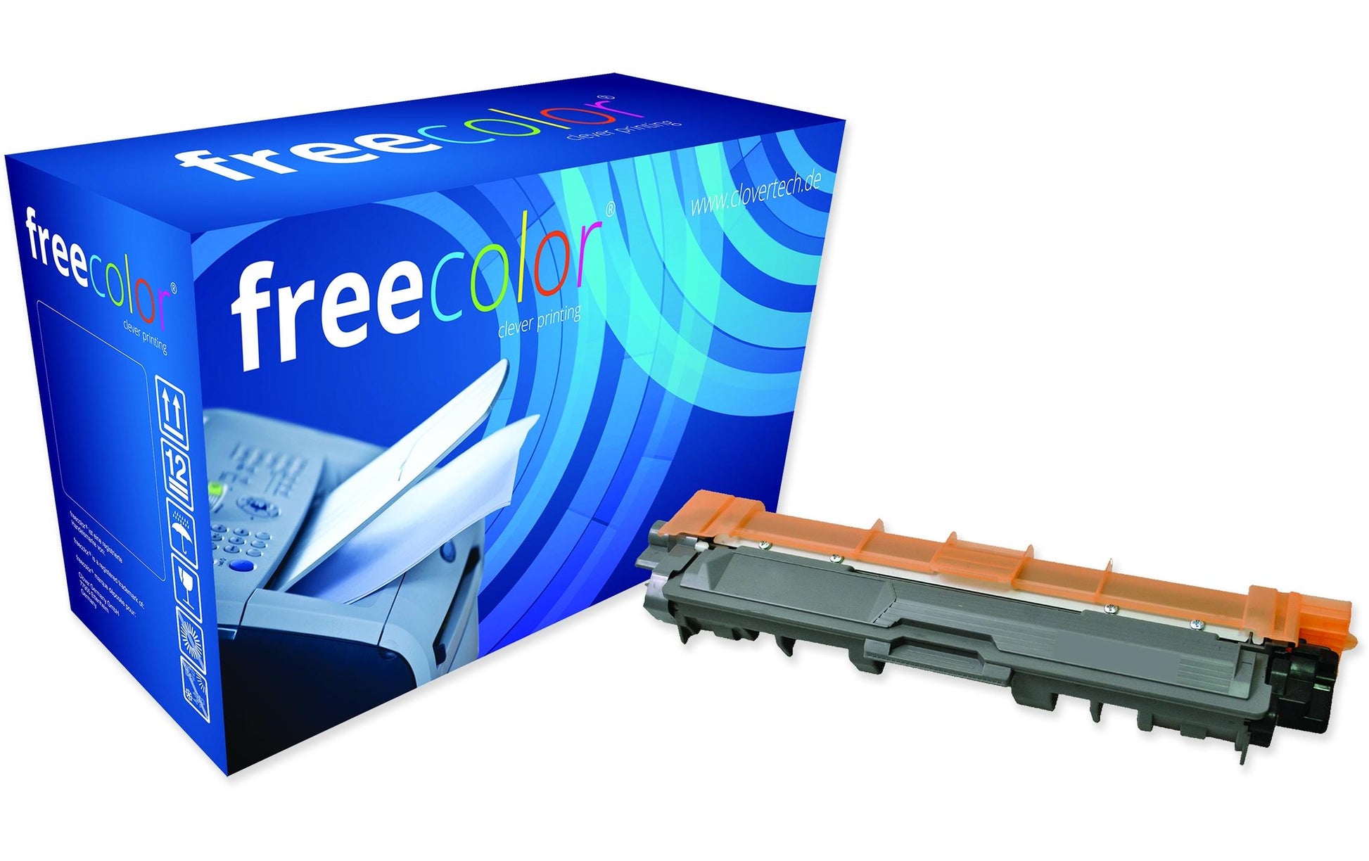 Freecolor Toner TN241BK – schwarz, 2500 Seiten – für Brother DCP-9015CDW/DCP-9020CDW/HL-3140CW und andere