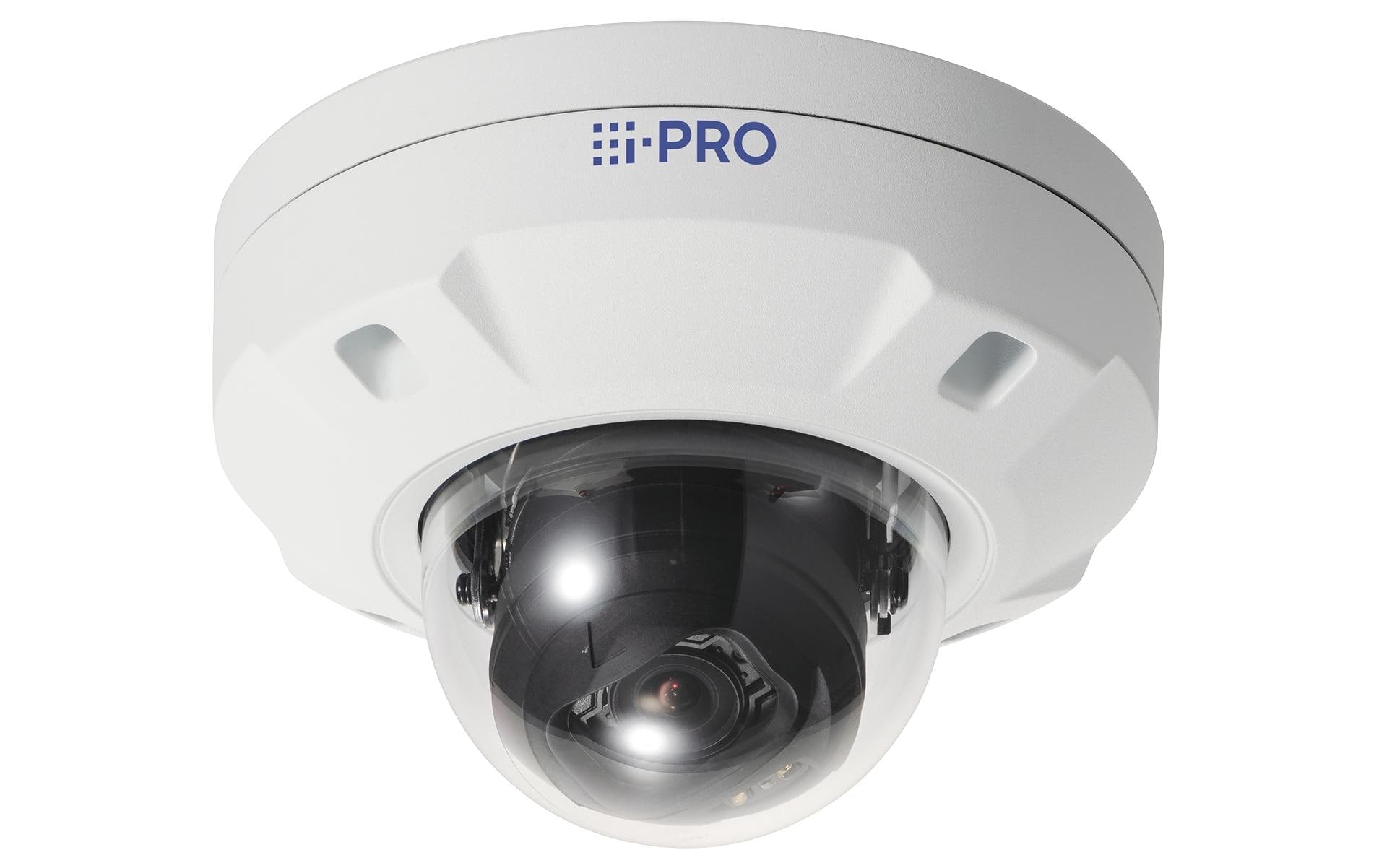 i-PRO WV-S25600-V2L Dome-Netzwerkkamera – 6 MP, IR-Reichweite 70 m, IP66, Weiss