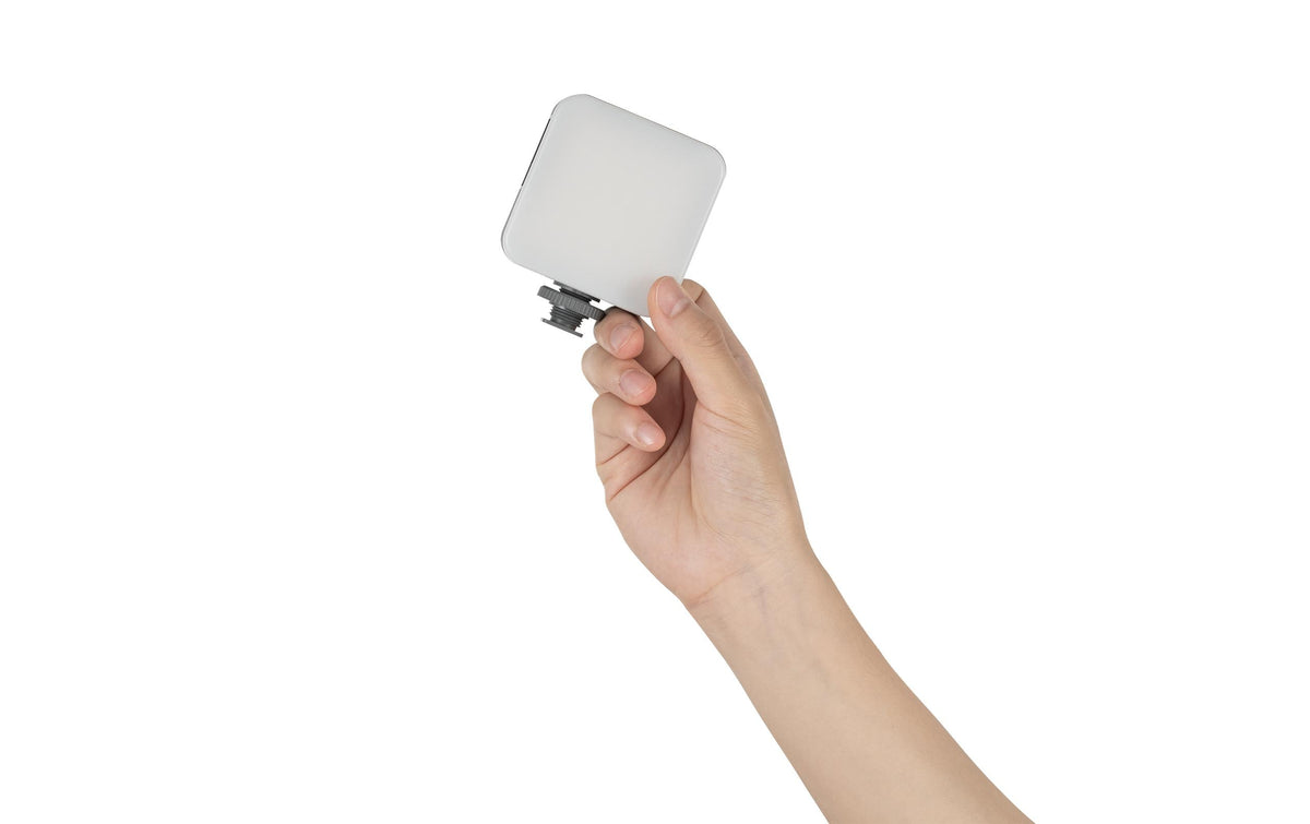 SmallRig simorr P96 Streaming-Licht – 96 LEDs, 5 W, 1100 Lux, 2700–6500 K, CRI 95 – Akku, dimmbar, USB-C