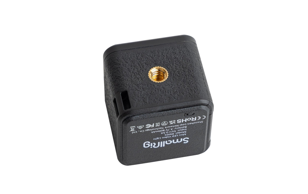 SmallRig RM01 LED-Video-Licht – 3 W, 5600 K, dimmbar, Akku