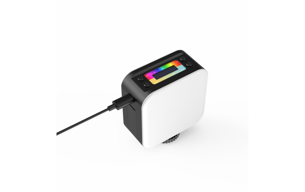 SmallRig Vibe P80 LED-Video-Licht – 2500–9000 K, 960 lx, CRI 96 – USB-C – 2000 mAh – für Universalgeräte