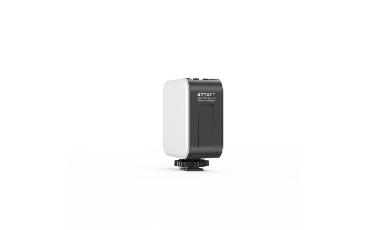 SmallRig Vibe P80 LED-Video-Licht – 2500–9000 K, 960 lx, CRI 96 – USB-C – 2000 mAh – für Universalgeräte