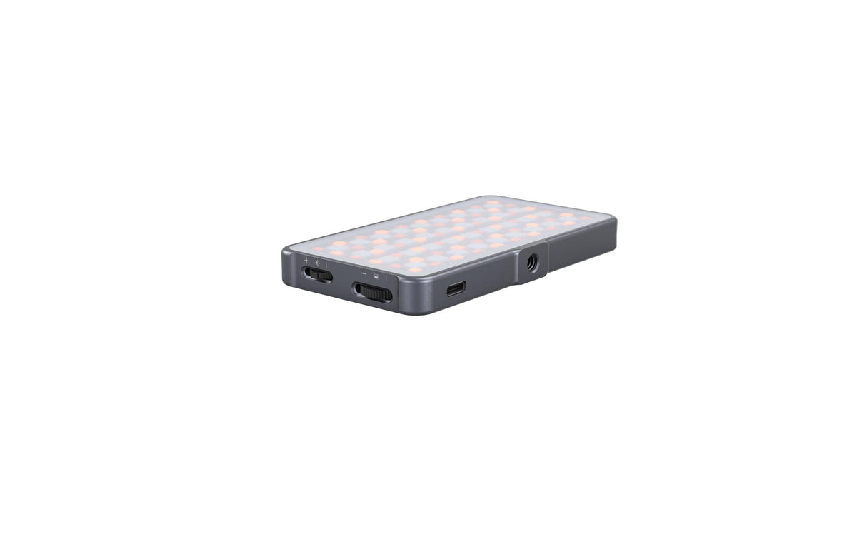 SmallRig Vibe P96L RGB Video Licht – 6,5 W, 2500–8500 K, CRI 96, dimmbar – Schwarz