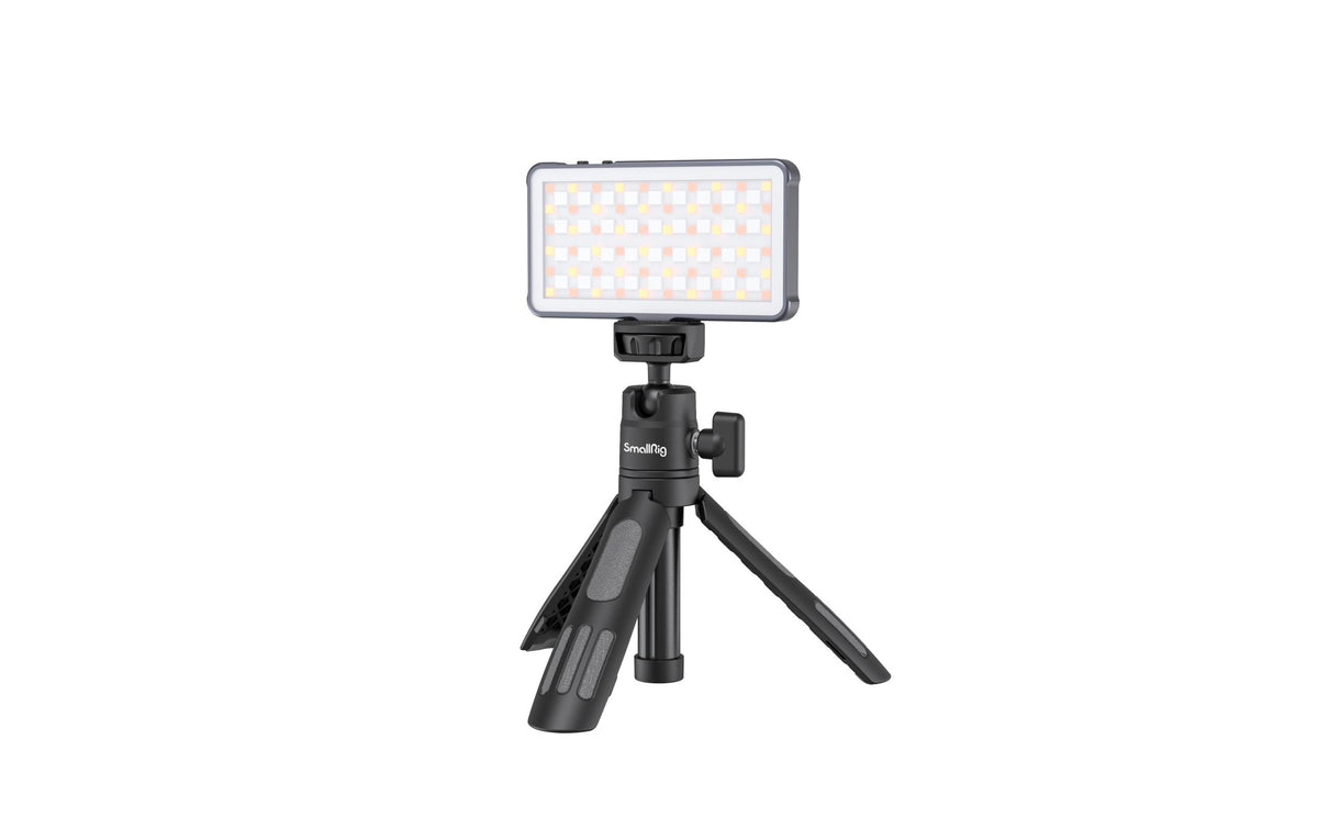 SmallRig Vibe P96L RGB Video Licht – 6,5 W, 2500–8500 K, CRI 96, dimmbar – Schwarz