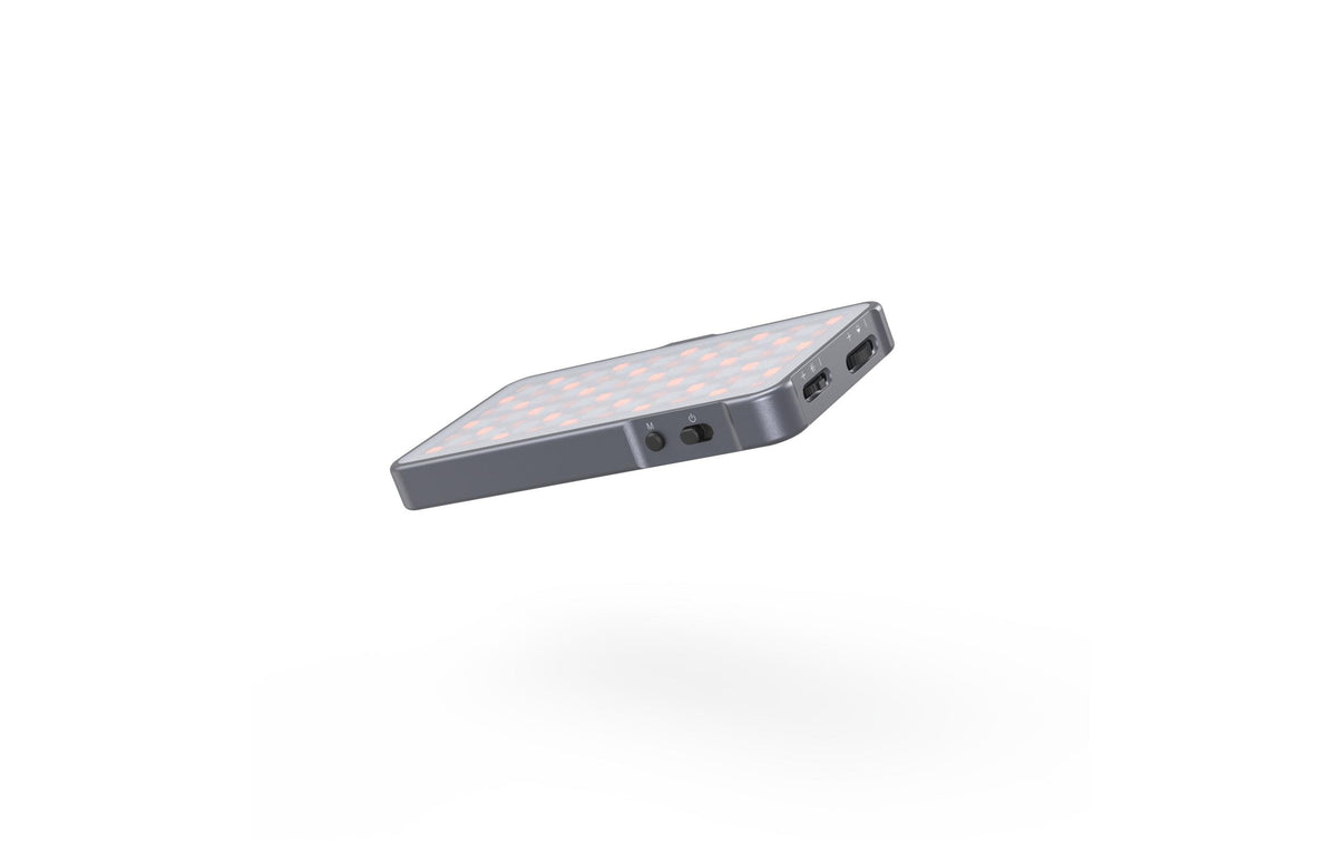 SmallRig Vibe P96L RGB Video Licht – 6,5 W, 2500–8500 K, CRI 96, dimmbar – Schwarz