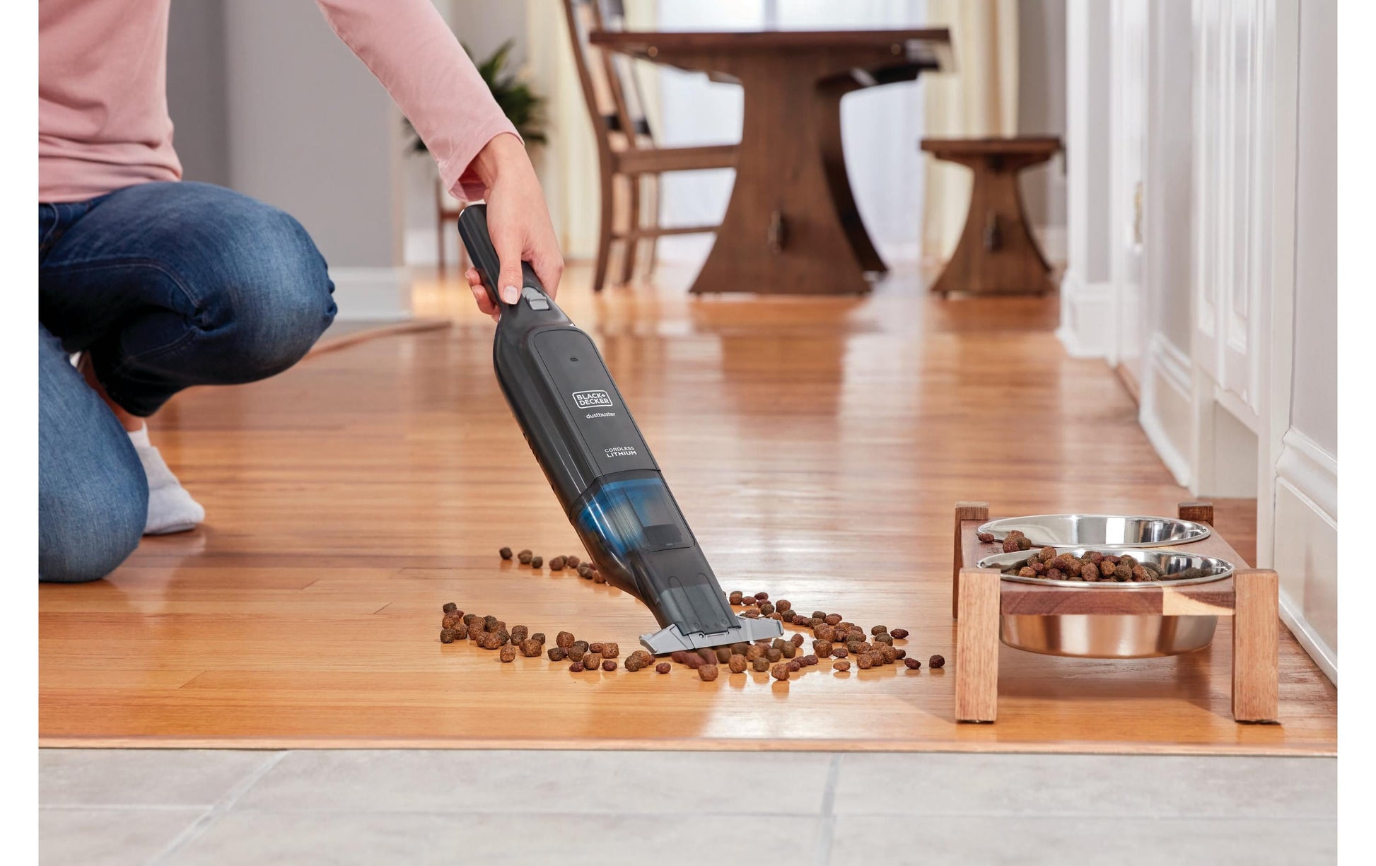 Black & Decker BLACK+DECKER Handstaubsauger Dustbuster XXL – 2000 mAh, 0,1 l, Akkubetrieb, 1 Stufe
