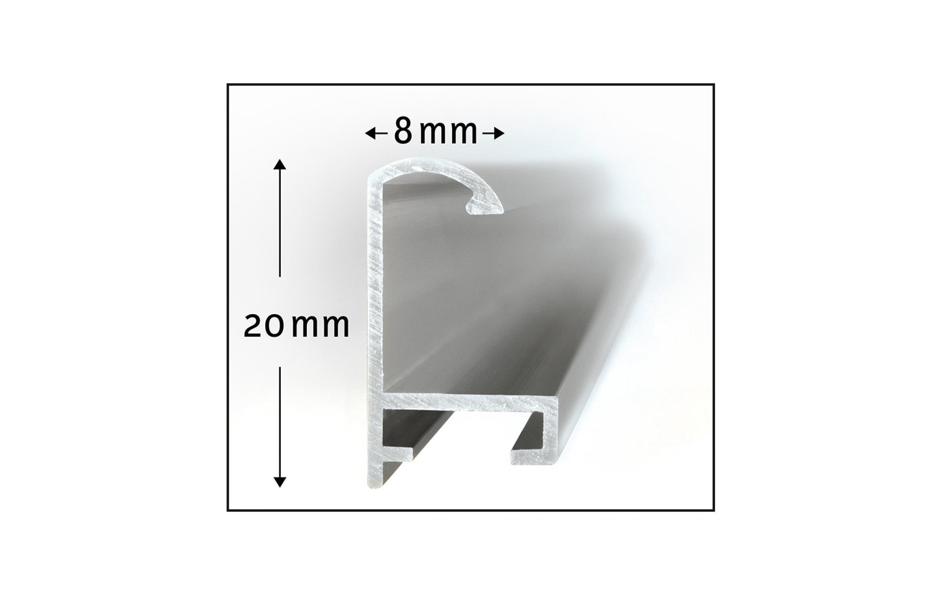 Schipper Alurahmen – für 50 × 40 cm – Aluminium, silber