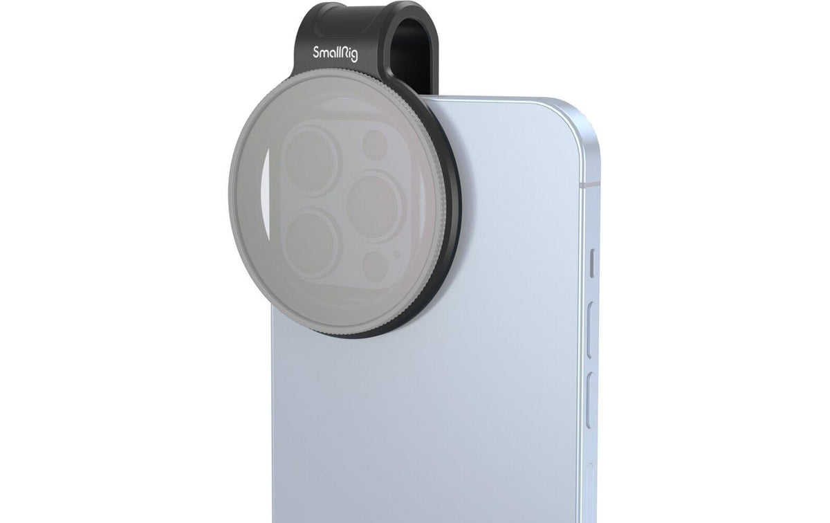 SmallRig 3845C – Smartphone-Filter – 52 mm Adapterring – Schwarz