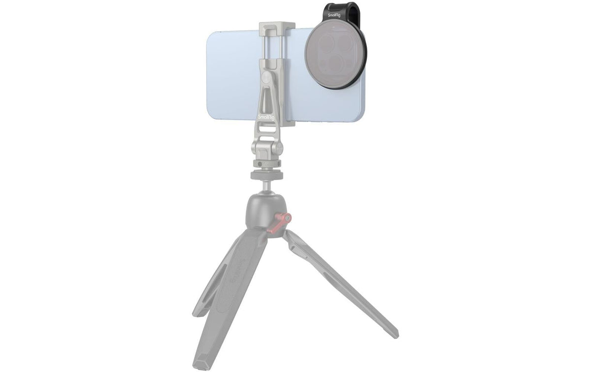 SmallRig 3845C – Smartphone-Filter – 52 mm Adapterring – Schwarz