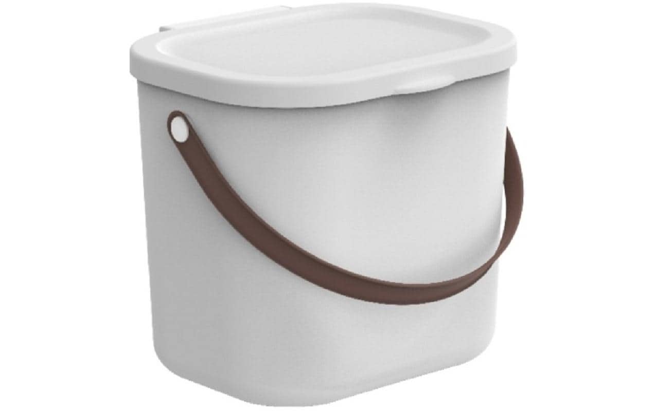 Rotho Albula Aufbewahrungsbox – Kunststoff, weiss, 20 × 20,8 × 23,5 cm