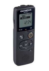 Olympus VN-541PC – Digitales Diktiergerät, bis 1570 h, 4 GB, Micro-USB, Kopfhörer 3,5 mm, Schwarz