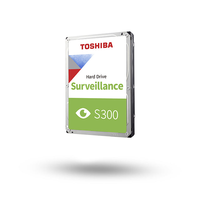 Toshiba S300 Surveillance – 4 TB 3,5" HDD, SATA III, für DVR/NVR/Videoserver/Videomanagement-Software