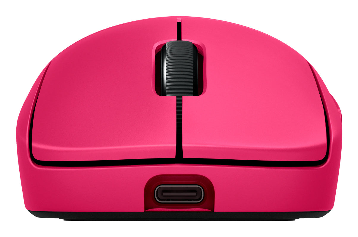 Logitech G PRO 2 LIGHTSPEED – Gaming-Maus – Kabellos (2,4 GHz), 32000 DPI, beidhändig, Magenta