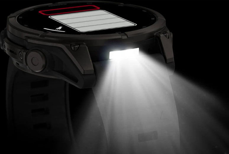 Garmin Fenix 9 47 mm GPS – Titan Carbongrau, Grau, 100 m, für Android, iOS