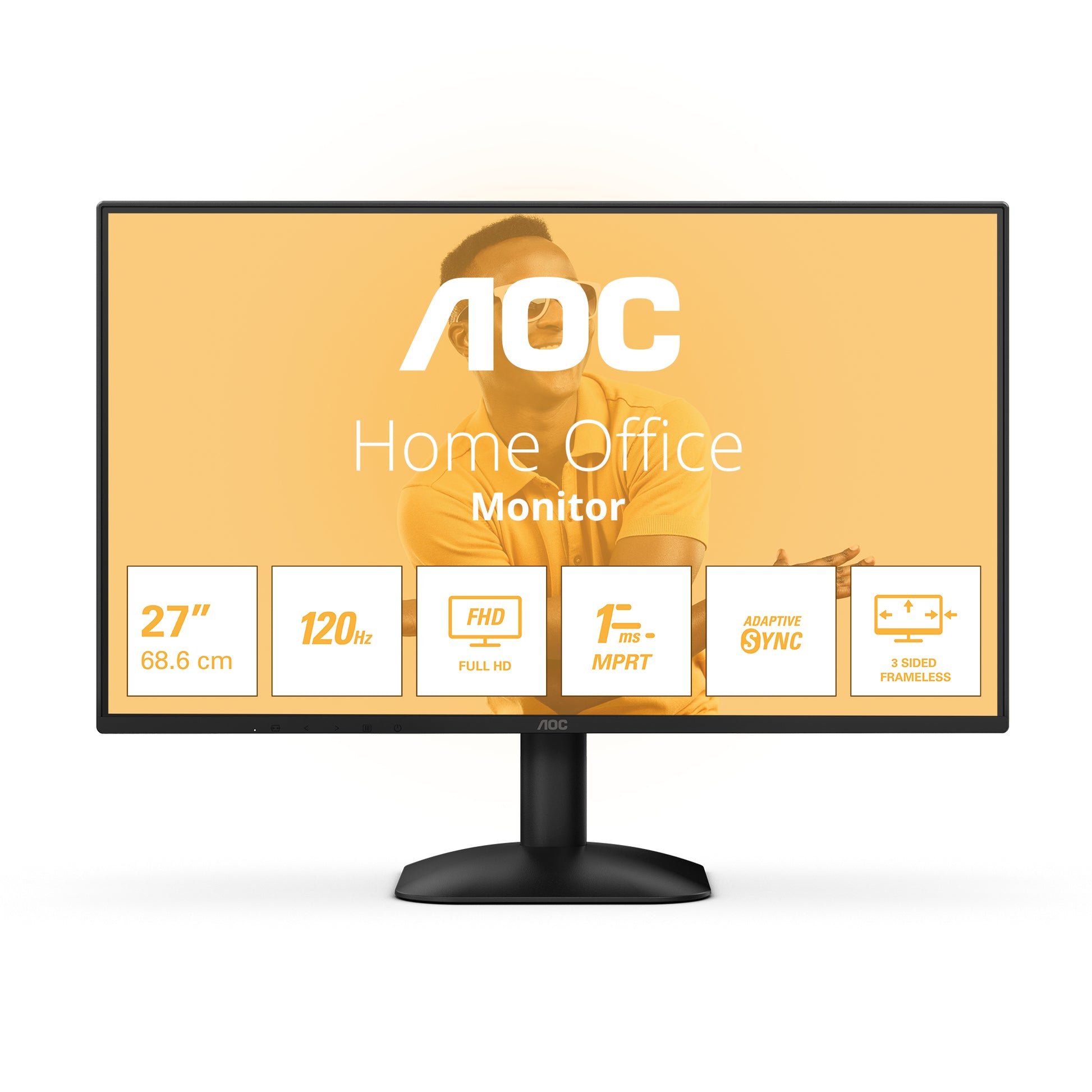 AOC 27B31H – 27", 1920 × 1080 (Full HD), IPS, 120 Hz