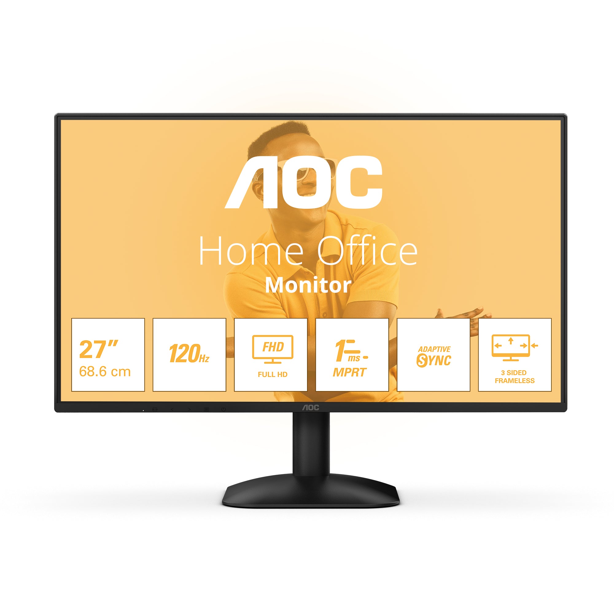 AOC 27B31H – 27", 1920 × 1080 (Full HD), IPS, 120 Hz
